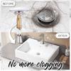 Universal Push Up and Down Wash Basin Bounce Drain Filter Size Sink Drain Stopper Sink Drain Plug