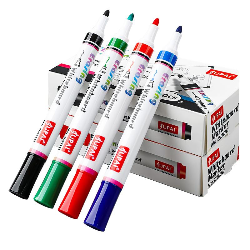 10Pcs/Set Erasable Whiteboard Marker Pen Blackboard Marker Chalk Glass Ceramics Office School Art Marker Stationery
