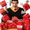 Подарочная коробка-взрыв на выпускной 2026 года, DIY выдвижная коробка для денег, Складная пружинящая коробка для подарочных карт с наличными для принадлежностей на выпускной вечеринки