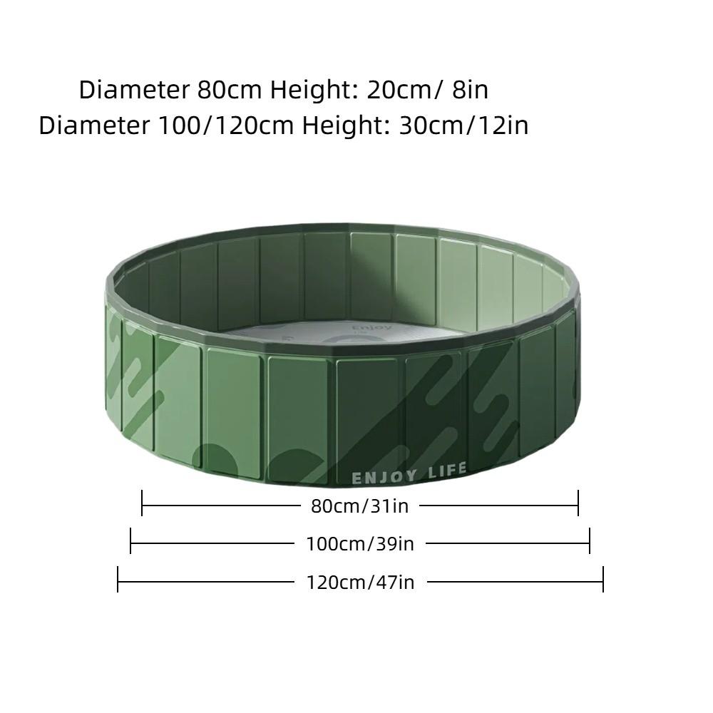 Foldable Indoor Pool Portable Ocean Ball Pool Fun Playpen Kids Play