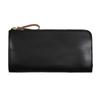 Film Long Wallet FILM Yoshida Bag Zipper Long Wallet LONG WALLET Italy Glass Processing Business Large Capacity Vegetable Tannin Tanning Edge