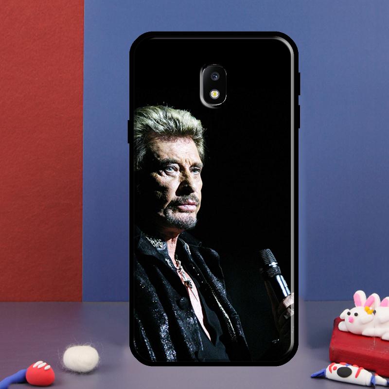 Чехол Johnny Hallyday для Samsung J5 J7 J3 J1 2016 A3 A5 2017 A6 A7 A8 A9 J8 2018 J4 J6 Plus Coque Fundas