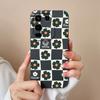 Чехол-накладка для Infinix Note 50 Pro Plus 50S 50X Красивый клетчатый узор Мягкий жидкий силикон Высококачественная защитная пленка для экрана для Infinix Противоударный чехол