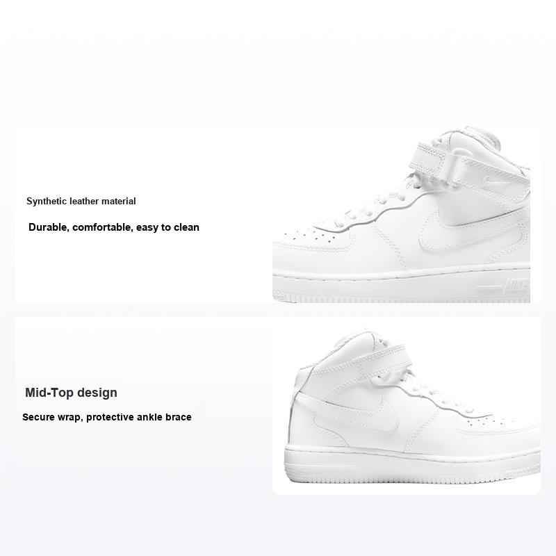 Nike Кроссовки для детей Nike Force 1 Mid LE PS Triple White DH2934-111