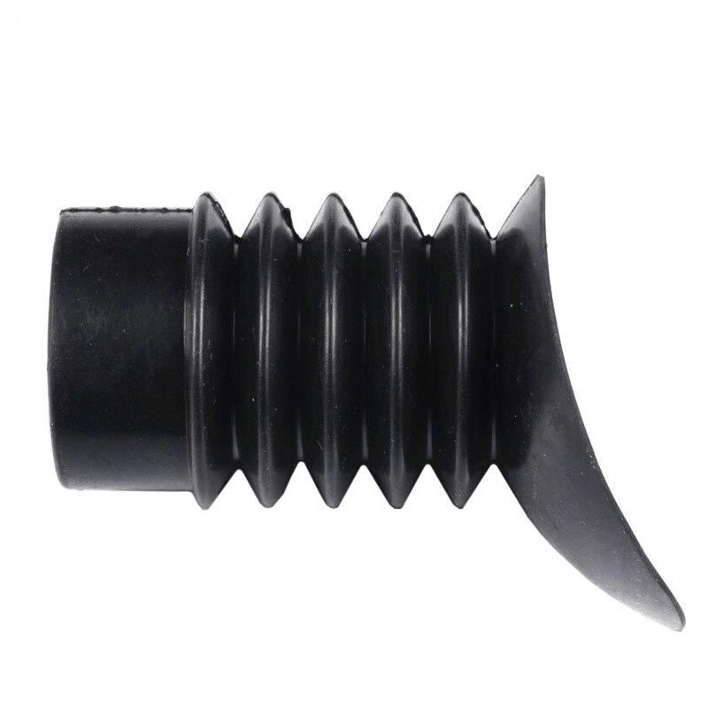 Retractable Soft Rubber Eye Protector with Light-Blocking Slanted/Flat Opening