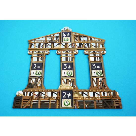 Корейские настольные игры 7 Wonders Architects, популярная корейская игра