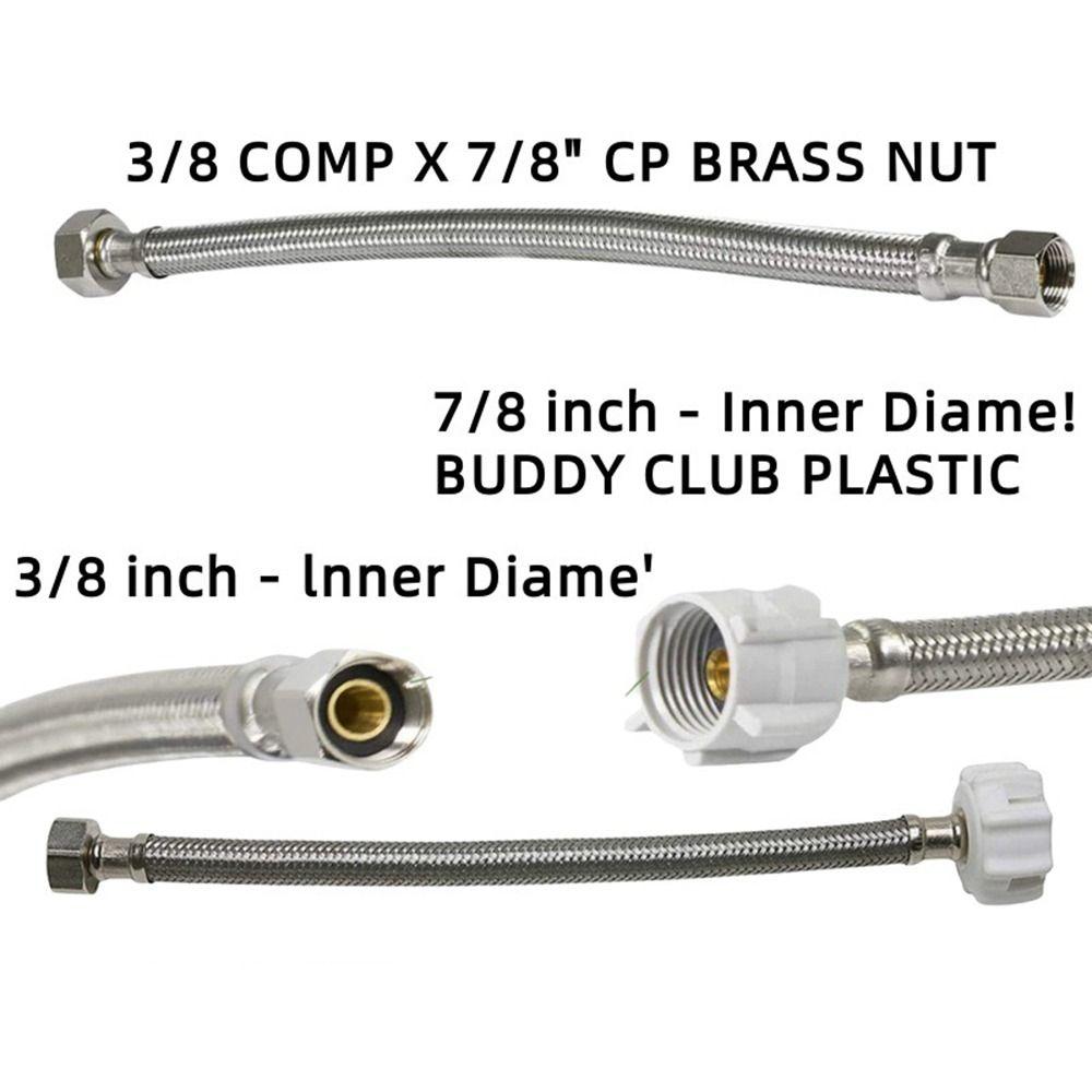 Удлинительная трубка-распылитель из нержавеющей стали длиной 20-200 см, армированный шланг, прочный, гибкий душевой шланг