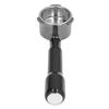 51mm Coffee Portafilter Zinc Alloy Coffee Bottomless Portafilter 3 Ears with Handle for DONLIM