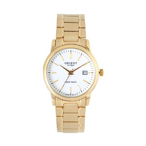 Orient Классические металлические модные часы Orient для мужчин / женщин OT901MC / OT901FC