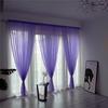 Practical Product Addison Tulle Curtain Solid Panel Set Rod Pure Plain Window Screen Curtain Fabric Multicolor Window Screen