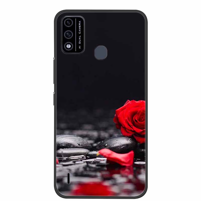 Чехол для Itel A48 Мягкий силикон Крутой мультяшный чехол Для ItelA48 Задняя крышка для ITEL A 48 Чехлы Модный ТПУ Чехол для телефона Новый Чехол