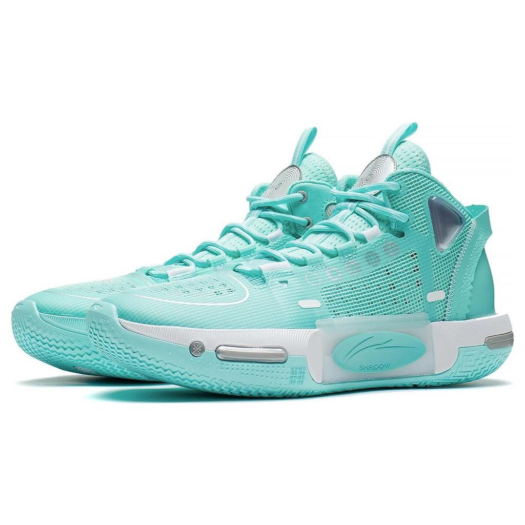 Li-Ning Wade Shadow 4 Mint Мужские кроссовки Зеленый электрик-синий ABPS057-4