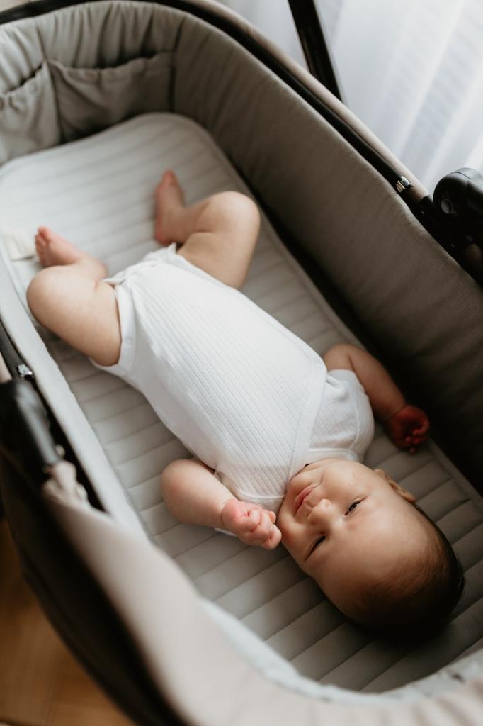 Вставка против пота для люльки серая