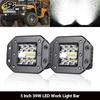 5" Flush Mount LED Work Light Bar OffRoad 12V 24V Spot Flood LED Light Bar Working Lamp 6000k Super Bright For ATV Truck