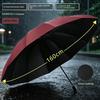 400cm Extra-Large 36-Rib Reinforced Umbrella for Sun and Rain Protection, Uv Protection, Sunshade Umbrella