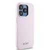 DKNY DKHMP14LSMCHLP iPhone 14 Pro 6.1"pink/pink hardcase Liquid Silicone Small Metal Logo MagSafe