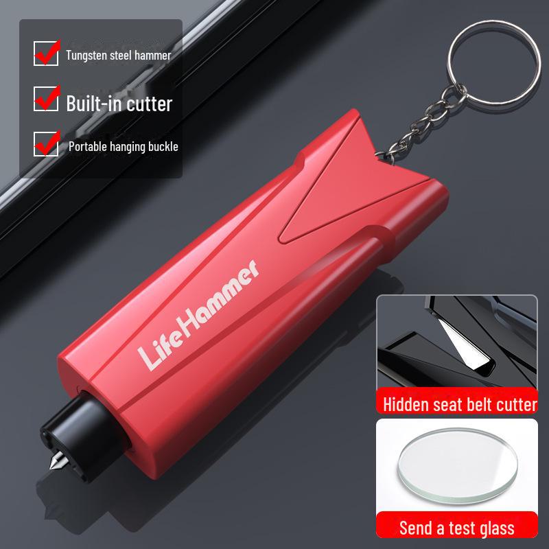 Аварийный молоток для разбивания окон автомобиля: Многофункциональный инструмент для стеклянной эвакуации