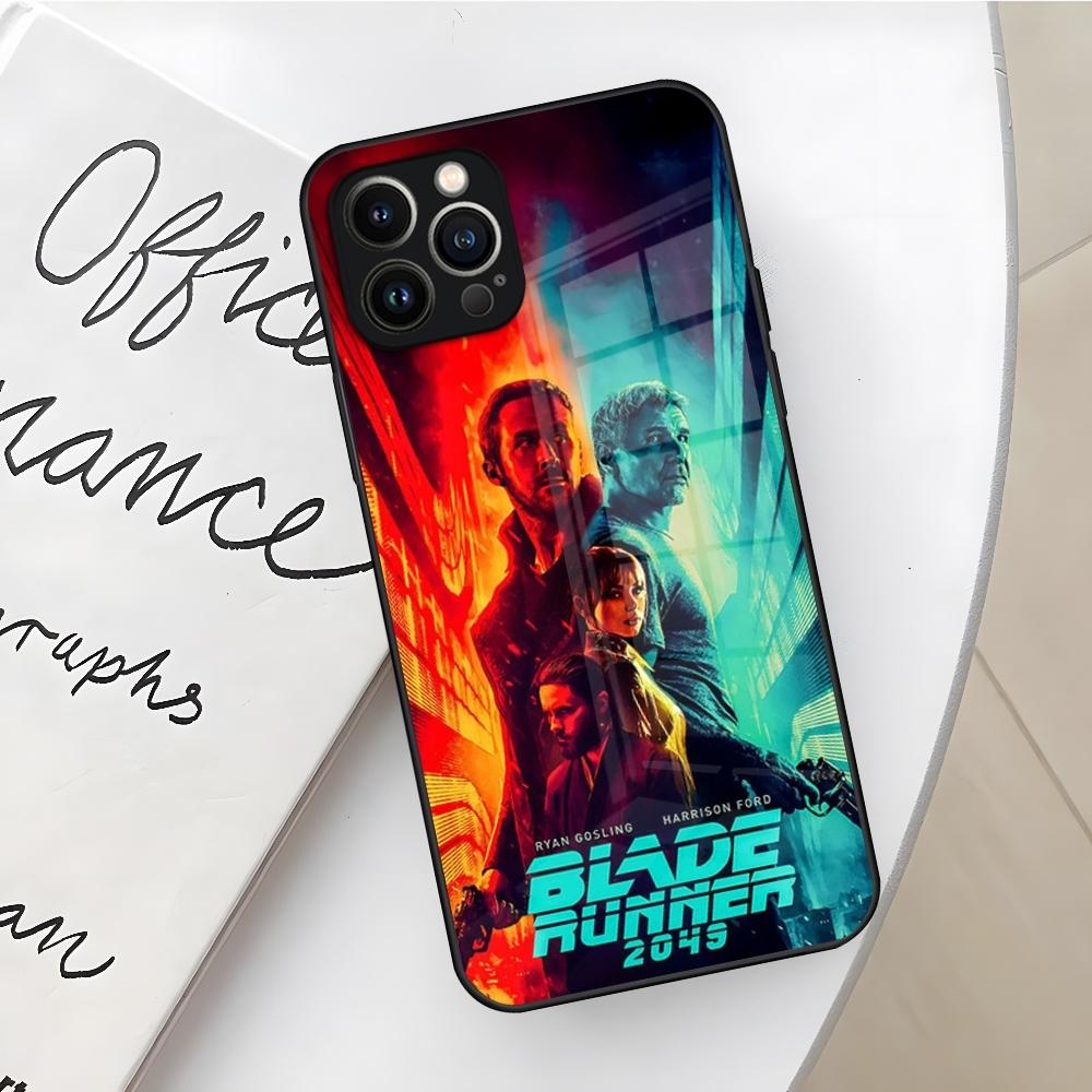 Американский чехол для телефона Blade Runner 2049 для Iphone 17 16 Air 15 14 12 11 13 Pro Max Mini X Xr Xs Se Puls стеклянная крышка