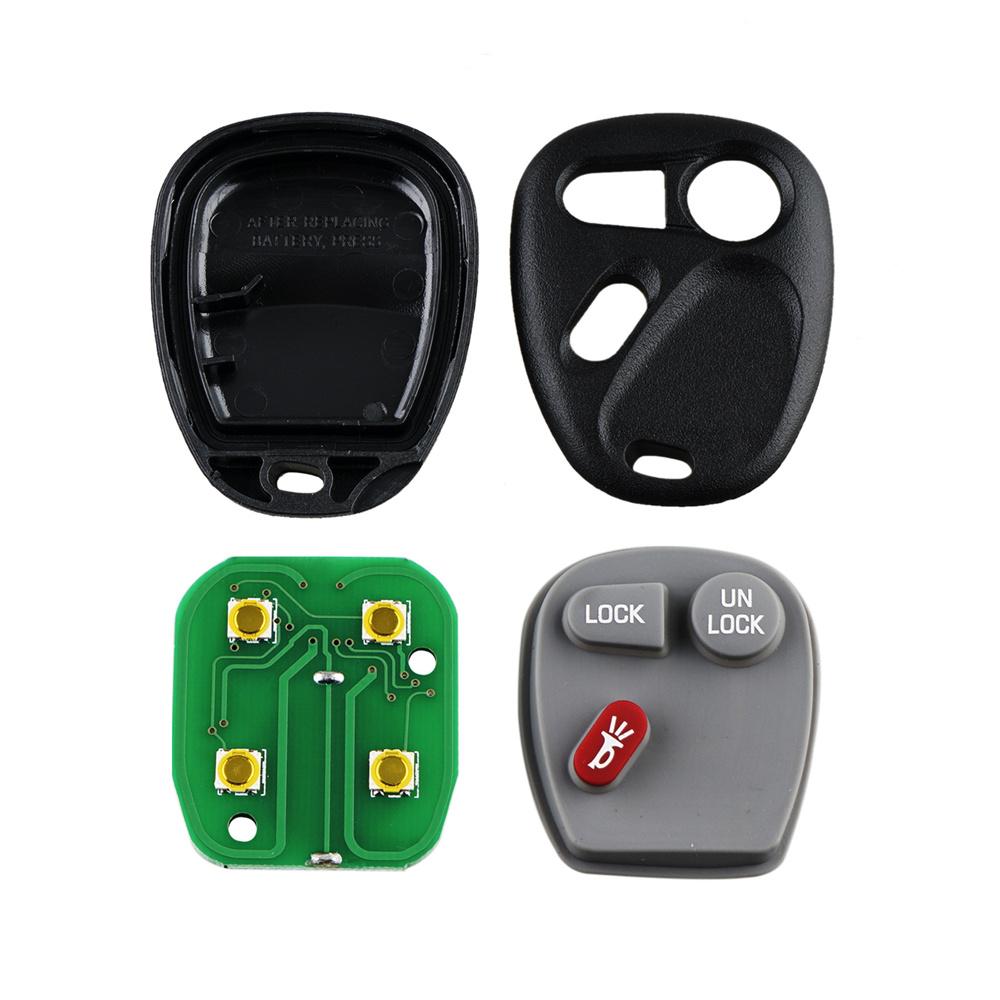 2x Remote Keys 15732803 For Suburban Tahoe Silverado Suburban Yukon Sierra 99-01