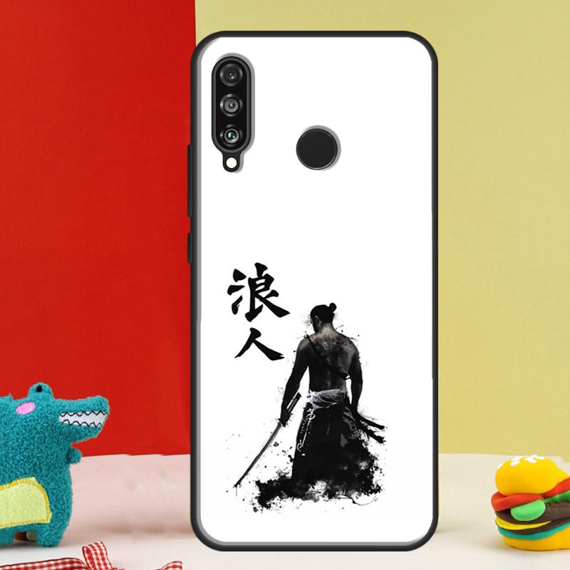 Японский стиль Самурайское искусство Для Huawei Nova Y91 Y90 Y60 Y70 Y72 Y61 9 10 SE 12i 12s 11i 5T P60 Pro P20 P30 P40 Lite Чехол