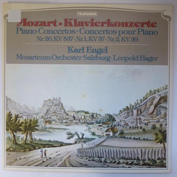 LP Record KARL ENGEL DAS MOZARTEUM ORCHESTER Mozart Klavierkonzerte Nr. 26 Kv 641993AW TELEFUNKEN 1976 Germany Classical Used