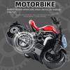 Alloy Motorcycle Model Retro Style Cake Decoration New Traffic Toys
