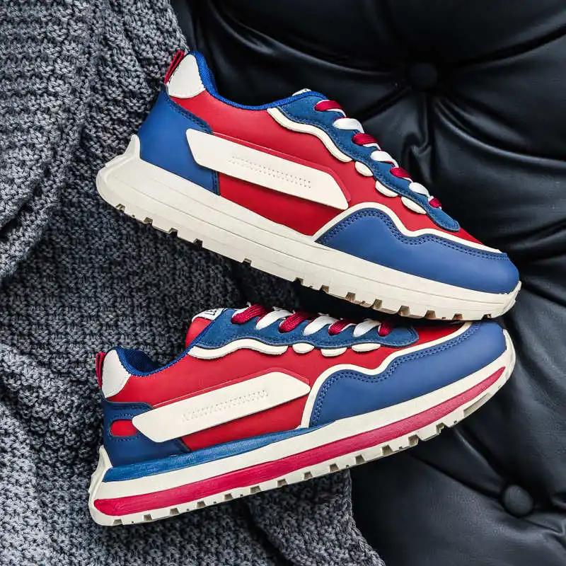 Шнуровка С Шнуровкой Лофер Мужские Теннисные Кроссовки Для Классической Обуви Для Мужчин Спорт Высокий Стиль Премиум Беговые Товары