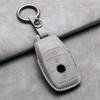 Car Key Cover for Mercedes Benz A C E S G Class GLC CLE CLA W177 W205 W213 W222 X167 AMG Leather Car Key Protective Cover