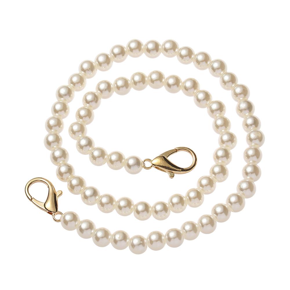 Высококачественные аксессуары Жемчужный ремень Сумка DIY Запасные сумки Ручки для сумок Длинная бусинная цепочка Жемчужный ремешок