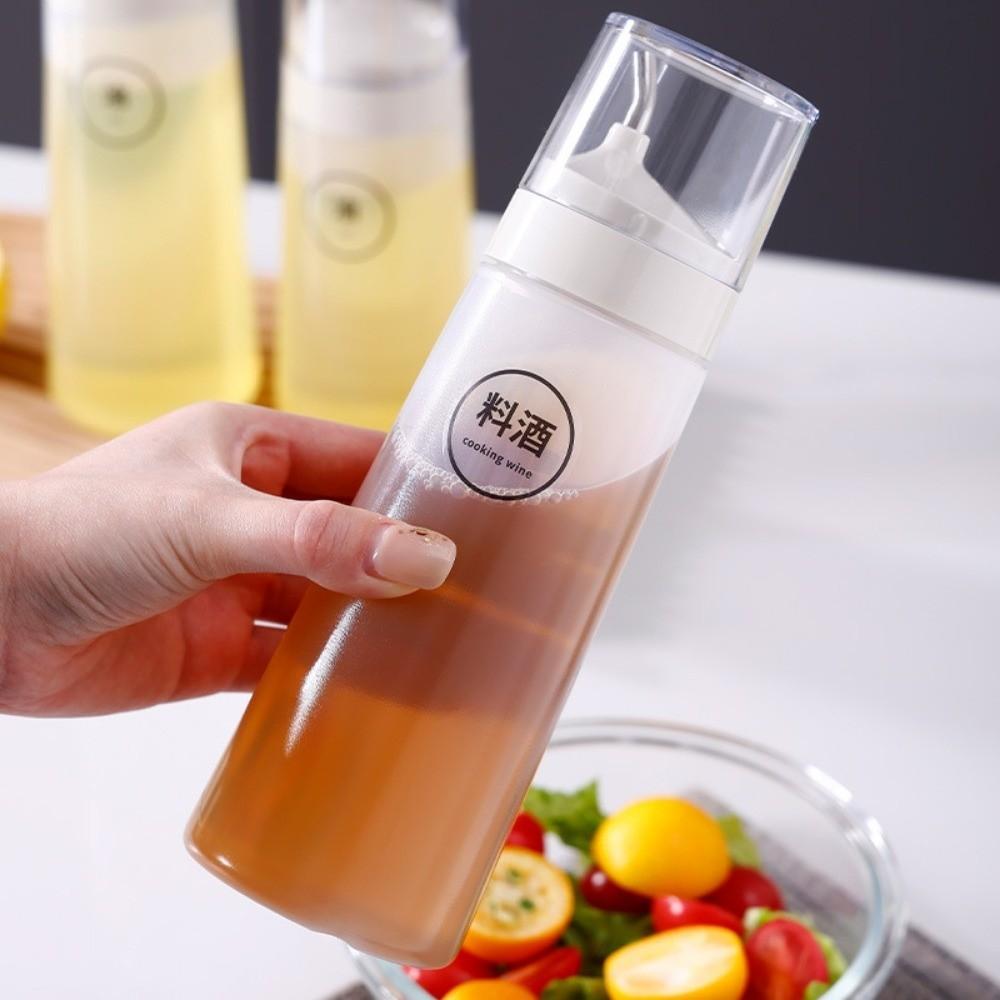 Leak-Proof Condiment Squeeze Bottle Plastic Olive Oil Bottle New Sauce Dispenser Cooking Tool
