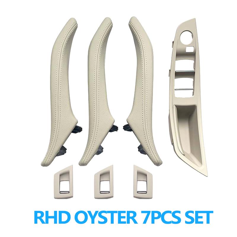 Комплект кожаных ручек для подлокотника со стороны водителя и пассажирской двери для BMW 5 серии F10 520 523 525 528 530