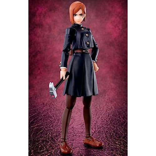 TAMASHII NATIONS S.H.Figuarts Jujutsu Kaisen Nobara Kugisaki, Approximately 135mm, PVC/ABS Painted Action Figure, 203132