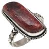 Rhodochrosite Gemstone Handmade Silver Jewelry "9"