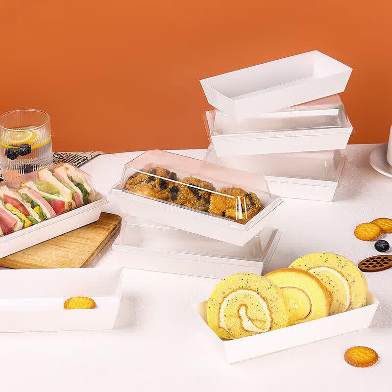 Одноразовые контейнеры FATTBAO для тортов и суши с крышками