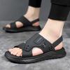 Мужские сандалии Лето 2024 Обувь для мужчин Уличные Стильные Купить Нескользящие Распродажа Дешевая Ликвидация Взрослые Высокое Качество Тренд 39