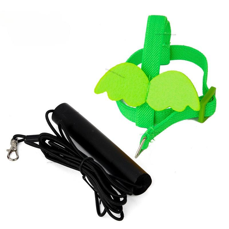 Длинный тросовый поводок для птиц, поводок для дрессировки против укусов, поводок для летающих птиц, декоративный маленький жилет для попугаев, веревка