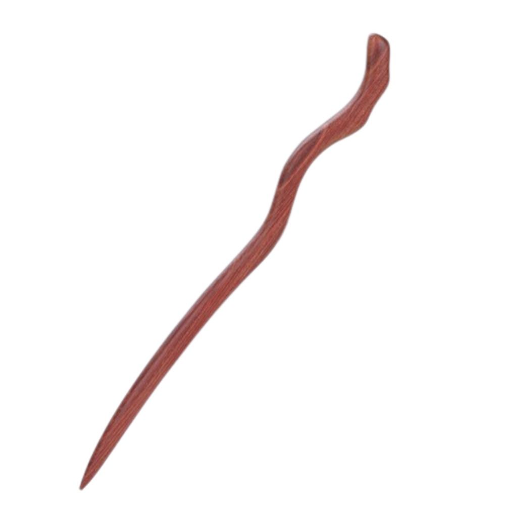 Red Sandalwood Wooden Hairpin Chinese Style Hair Sticks New Hair Clips Women