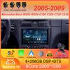 Android 14 For Mercedes Benz W203 W209 C180 C200 C220 C230 2005 - 2009 Car Radio Stereo Multimedia Navigation GPS Carplay AUTO