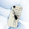 For iPhone 17 Air Case Spider Pattern Printing Straight Edge TPU Phone Back Cover