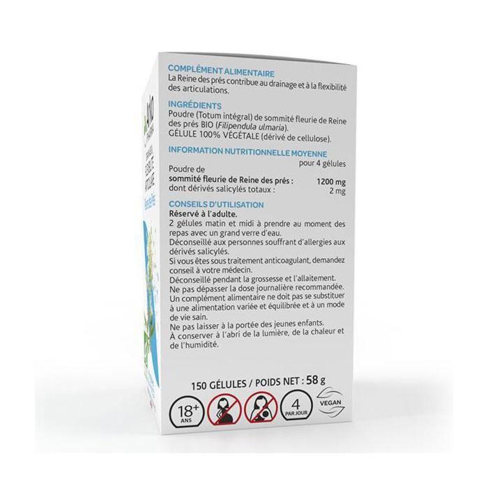 Arkopharma Arkogelules Reine Des Prés Bio 150 Gélules