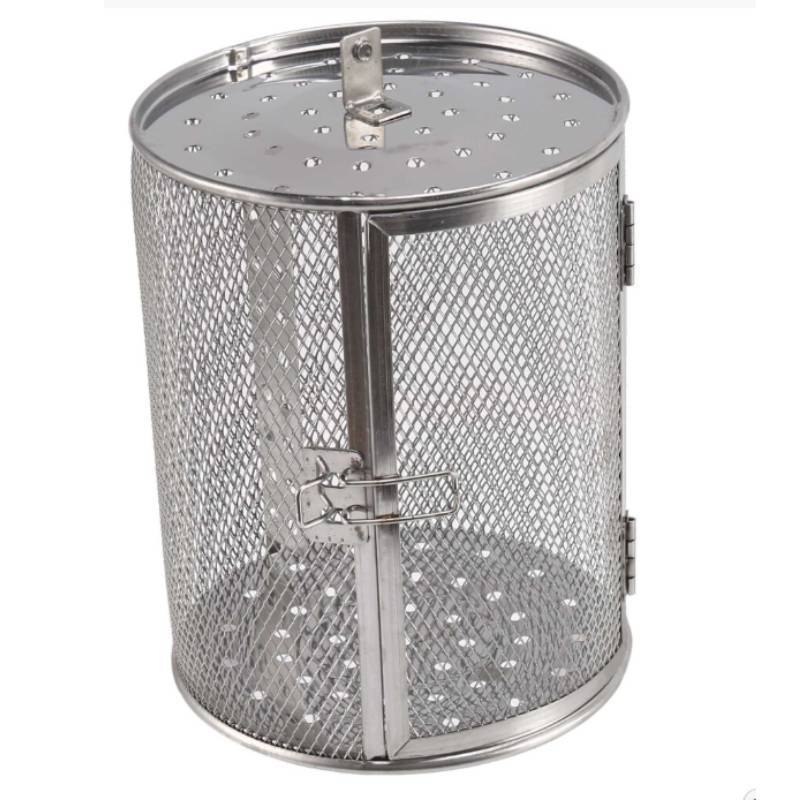 Multifunctional Stainless Steel Roasting Grid With Easyclean Features For Nut And Grain Baking