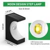 Solar Led Stair Light Outdoor Lamps Lights Powered Step Lamp Waterproof Garden Porch Shape Courtyards Decor Resistance For Patio
