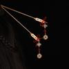Chinese Knot Ancient Hair Stick Copper Coin Hanfu Hair Fork Handmade New Year Hairpin  Jewelry