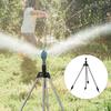 Rotating Tripod Sprinkler Automatic 360 Degree Rotation Stable Structure Height Adjustable Large Cover Area Plant Watering