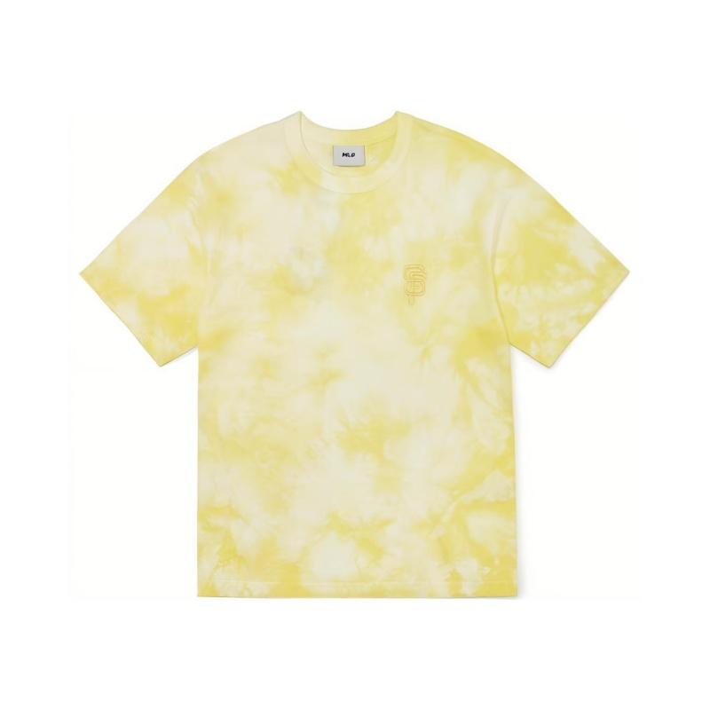 New MLB T Shirts Unisex Yellow 3ATS40023-14YEL