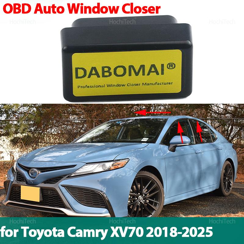 Автоматический подъемник стекол через OBD-порт автомобиля, закрытие в одно нажатие, модуль-вставка для Toyota Camry Daihatsu Altis XV70 2018-2023 2024 2025