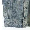 Levi's Джинсовая куртка 90-х 70507-0214 Старая, сделано в США, отбеленная, мужская, б/у
