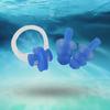 Soundproof Silicone Earplugs for Kids & Adults: Ideal for Sleeping, Diving, Swimming, Bathing, with Nose Clips & Spiral Cochlear Design.