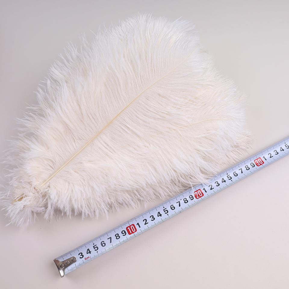10 шт. 30-35 см Страусиные перья для рукоделия Свадебное украшение 12-14" Аксессуары для рукоделия Настольные центральные элементы Карнавальные перья
