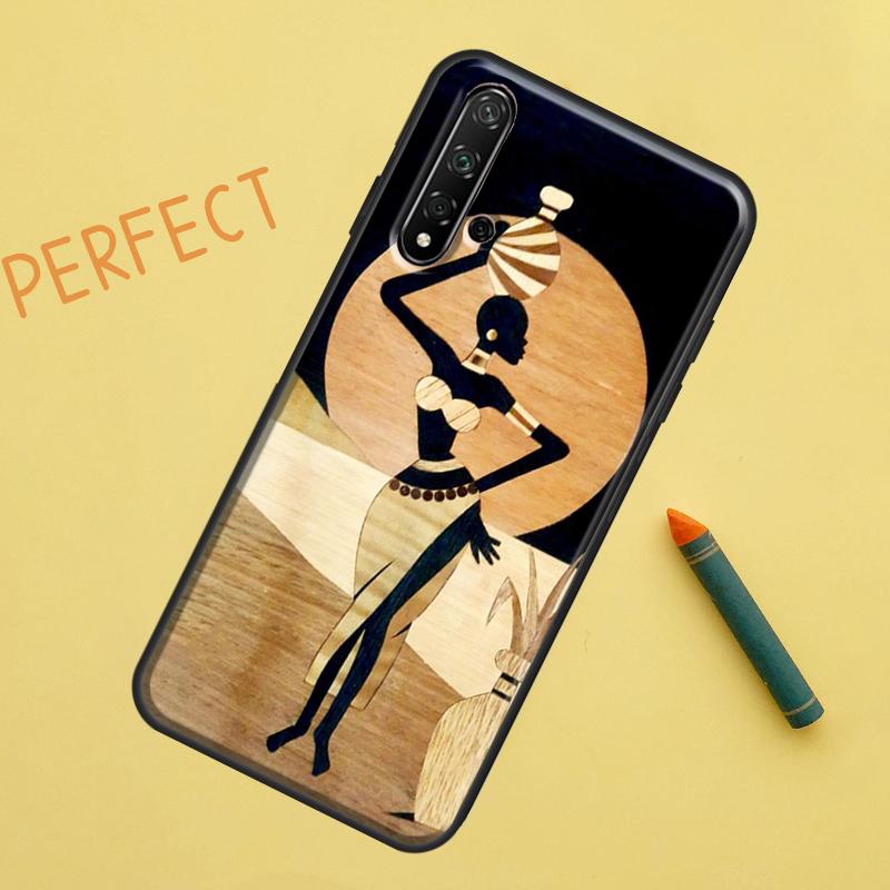Южная Африка Женщина Для Huawei Nova Y91 Y70 Y72 Y73 Y60 Y90 Y61 8i 7i 11i 12i 12s 9 10 SE P20 P30 P40 Lite Чехол